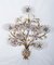 Aplique con flores de vidrio de Lobmeyr, años 50, Imagen 6