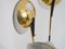 Metal, Wood, & Brass Floor Lamp with Five Lights from Stilnovo, 1950s, Image 10