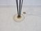 Metal, Wood, & Brass Floor Lamp with Five Lights from Stilnovo, 1950s, Image 4