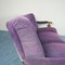 Italian Purple 3-Seater Sofa, 1950s 7