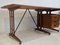 Italian Writing Table in Teak & Painted Metal, 1960s 3