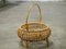 Rattan Basket, 1950s 2