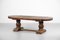 Large Vintage French Oak Monastery Table, Image 2