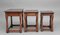 Mid-Century Cherry Wood Nesting Tables, Set of 3, Image 8