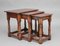 Mid-Century Cherry Wood Nesting Tables, Set of 3, Image 1