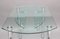 Vintage Chrome and Glass Dining Table 6