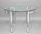 Vintage Chrome and Glass Dining Table 4