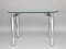 Vintage Chrome and Glass Dining Table 1