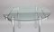Vintage Chrome and Glass Dining Table 5