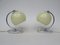 Austrian Art Deco Bedside Lamps in Chrome, Set of 2 2