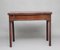 Antique Mahogany Serpentine Card Table, 1780s 1