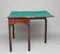 Antique Mahogany Serpentine Card Table, 1780s 6