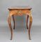 19th Century Walnut & Inlaid Writing Table, Image 4