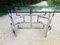 Architectural Glass & Chrome-Plated Articulated Foot Dining Table, 1970s 6