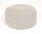 Crocheted Grey Woolen Pouf from SanFates, Image 1