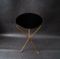 Round Brass Side Table, 1950s, Image 4