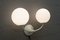 Lámpara de pared doble de Max Bill para Temde, años 60, Imagen 4