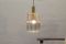 Glass Hanging Lamp from Limburg, 1960s 3