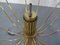 Large Italian Brass Chandelier, 1960s, Image 14