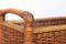 Vintage Rattan and Wicker Planter 3