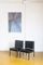 Spanish Black Lacquered Metal Chairs, 1970s, Set of 2, Image 3