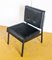 Spanish Black Lacquered Metal Chairs, 1970s, Set of 2 6