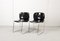 Black SM400 Stackable Chairs by Gerd Lange for Drabert, 1980s, Set of 10 1