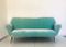 Italian Velvet 3 Seater Sofa, 1950s 1