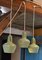 Vintage Aluminum Pendant Lamps, 1950s, Set of 3, Image 1