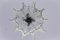 Vintage Dispersion Glass Chandelier from Stölzle, Image 3