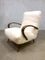 Moderner Mid-Century Sessel mit Schaffellbezug von Jindrich Halabala 1