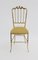 Italian Brass Chiavari Side Chair, 1950s 1