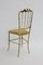 Italian Brass Chiavari Side Chair, 1950s, Image 4