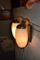 Wandlampen aus Opalglas & Messing, 1940er, 2er Set 7