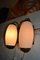 Opaline Glass and Brass Wall Lamps, 1940s, Set of 2 5