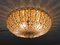 Ceiling Lamp with Glass Flowers, 1960s 5