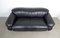 Italian Leather Model 595 Sesann Sofa by Gianfranco Frattini for Cassina, 1970s, Image 3