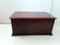 Antique Flat Top Mahogany Chest, Image 1