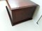 Antique Flat Top Mahogany Chest 3