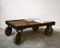 Belgian Coffee Table with Wheels, 1960s, Image 12