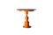 Orangefarbener Periplo Tisch von Sara Mondaini für Officine Tamborrino 1
