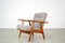 Poltrona Cigar GE240 di Hans J. Wegner per Getama, anni '50, Immagine 2