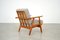 GE240 Cigar Armchair by Hans J. Wegner for Getama, 1950s 6