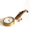 Mid-Century Brass Clock from Rochemont, Image 3