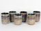 Ceramic Cups from Accolay, 1960s, Set of 6, Image 2