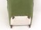 Italian Olive Green Velvet Lounge Chairs, 1950s, Set of 2, Image 9