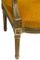 Sofá francés antiguo de madera dorada escayola, Imagen 5