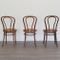 Vintage No. 18 Chairs by Michael Thonet for ZPM Radomsko, Set of 3 3