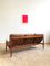 Mid-Century Modern Danish Teak Leather Sofa by Grete Jalk for Cado 6