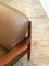 Mid-Century Modern Danish Teak Leather Sofa by Grete Jalk for Cado, Image 13